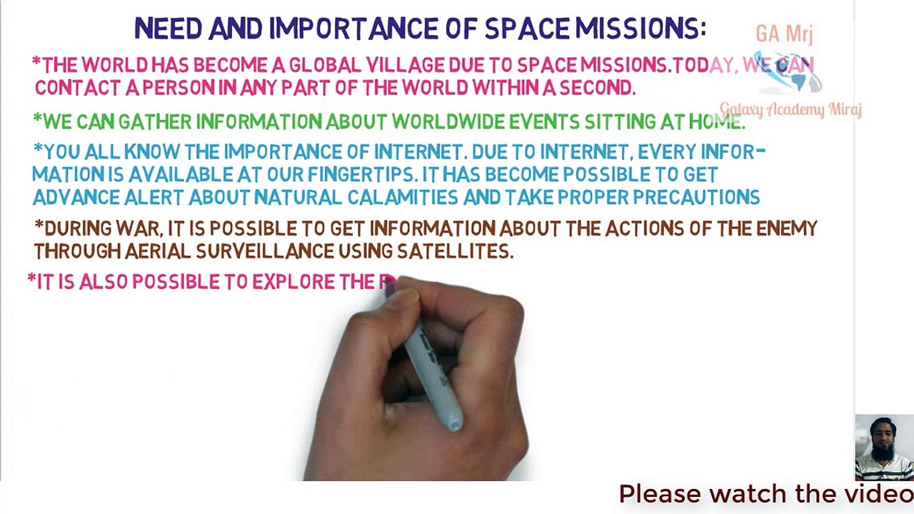 Space Missions  Class 10 |  Science 1 | Chapter 10 | Part 1 | Maharashtra Board New Syllabus | 2018-19