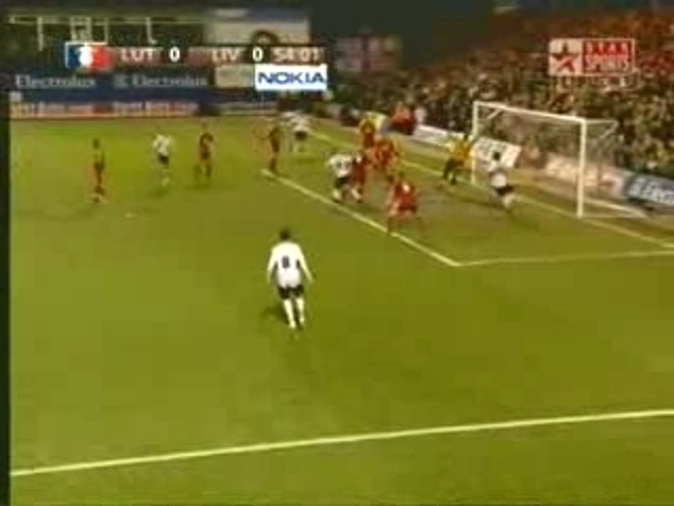 Luton 1:1 Liverpool (http://footballhl.com)