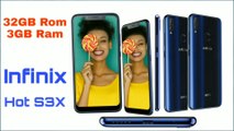 Infinix Hot S3X Price Rs:-? Unboxing & Quick Review (32GB Rom, 3GB Ram)। T with me.....