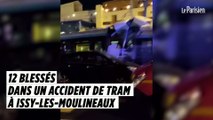 Un accident de tram fait 12 blessés à Issy-les-Moulineaux