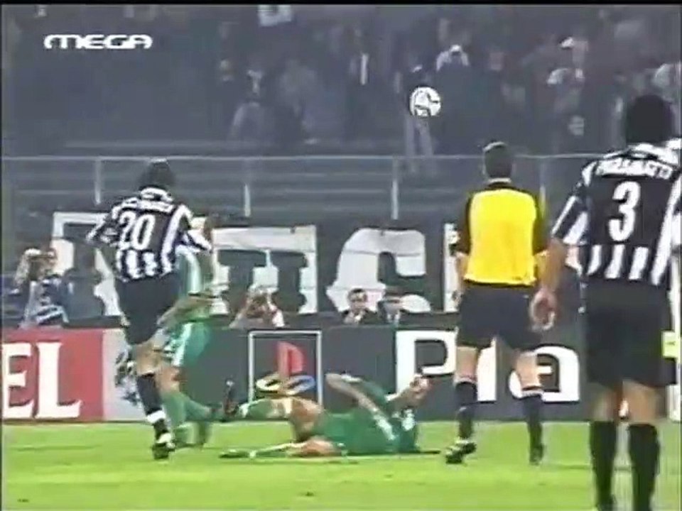 Juventus v. Panathinaikos 19.09.2000 Champions League 2000/2001 highlights