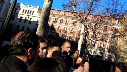 Espinosa de los Monteros habla a la prensa