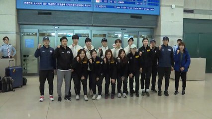 쇼트트랙 남녀 대표팀 귀국..."최민정·심석희 모두 훌륭" / YTN