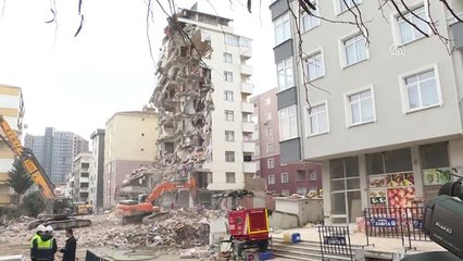 Kartal'da Riskli Binaların Yıkımı Sürüyor (2) - İstanbul