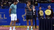 Open Sud de France 2019 - Quand Pierre-Hugues Herbert fait rougir sa petite amie et lui déclare sa flamme