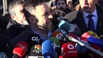 Abascal y Ortega Smith en el Tribunal Supremo