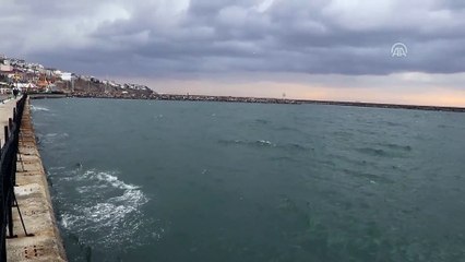 Marmara Denizi'nde ulaşıma lodos engeli - TEKİRDAĞ