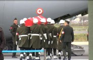 Helikopter Kazasında Şehit Olan Askerlerin Cenazeleri Memleketlerine Uğurlandı