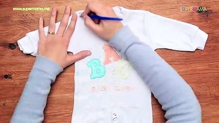 اعملي صدرية أطفال بنفسك من سالوبت - How to make baby bib from old baby vest