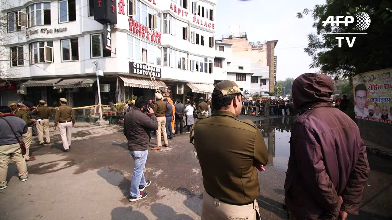 Viele Tote nach Hotelbrand in Neu Delhi