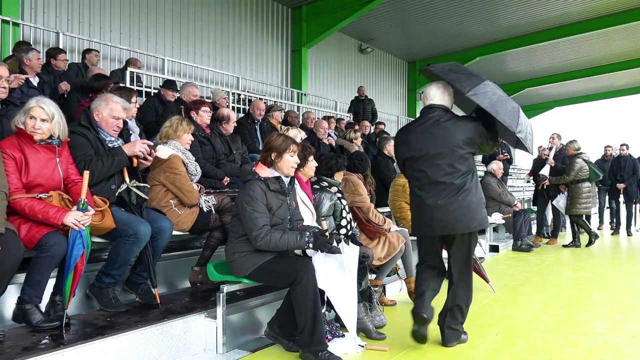 Inauguration stade de Bagatelle