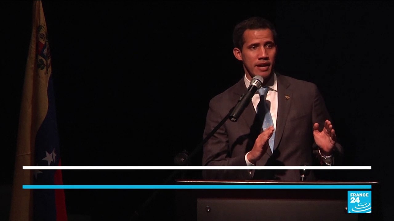 "We delivered the first shipment of humanitarian aid," says Guaido