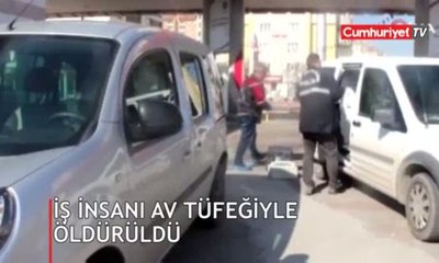 İş insanı çalışma ofisinde av tüfeği ile vurularak öldürüldü