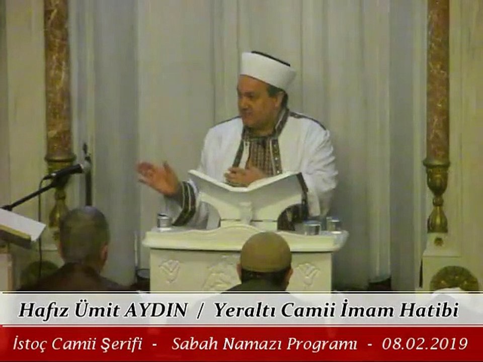 Hafız Ümit AYDIN / İstoç Camii Sabah Namazı Programı