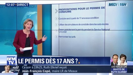 Le permis dès 17 ans? Voici les conditions à l'étude ⤵