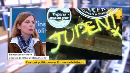 Emmanuelle Ménard : "je ne pense pas que le mouvement des gilets jaunes soit à l'origine des actes antisémites".