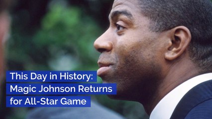 Remembering Magic Johnson's Historic Return To The All Star Game