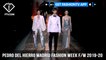 PEDRO DEL HIERRO Madrid Fashion Week Fall/Winter  2019-20 | FashionTV | FTV