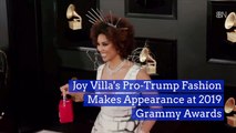 The Grammys Attract One Brave Pro Trump Fashion Appearance
