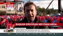 Erdoğan meydanlarda