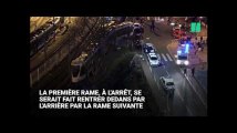 Les images des trams entrés en collision à Issy-les-Moulineaux