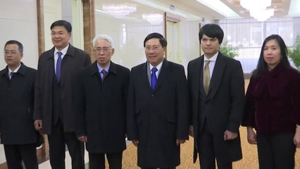 베트남 외교부장 평양 도착...방북 일정 시작 / YTN
