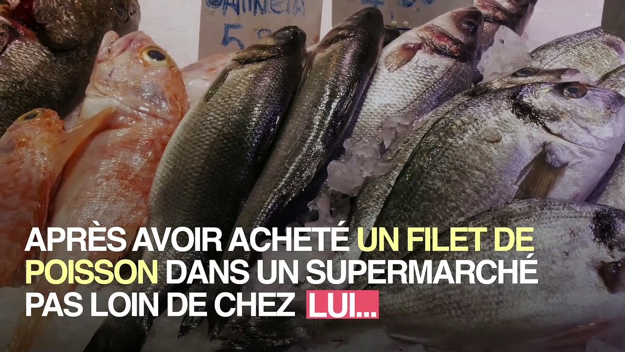 _Il fait une découverte dégoûtante après avoir acheté son poisson au supermaché