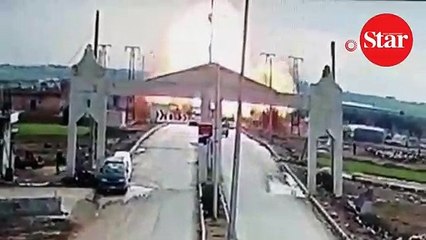 Kilis sınırına bombalı saldırı