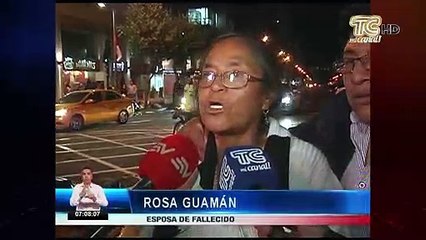 Hombre falleció tras ser impactado por bus en el norte de Quito