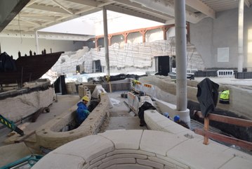 Visite du chantier de l'Aquapart - Bellewaerde - 12 février 2019.