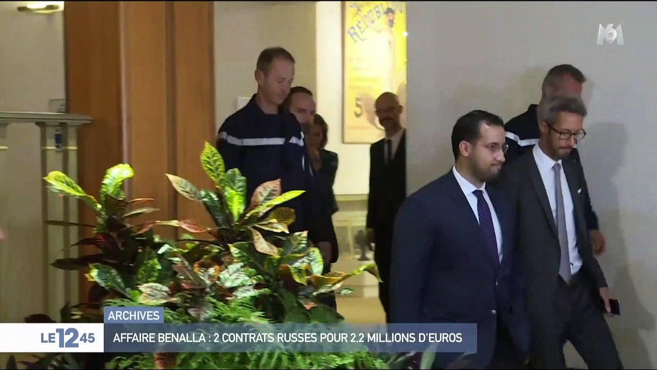 Affaire Benalla : 2 contrats russes pour 2.2 millions d'euros