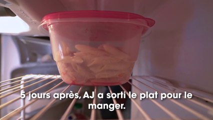 Un étudiant meurt après avoir mangé des pâtes restées 5 jours dans un tupperware