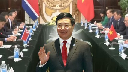 베트남 외교장관 방북...김정은 국빈방문 조율 / YTN