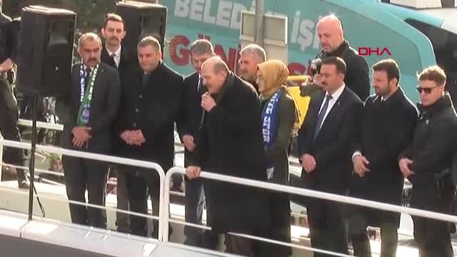 İçişleri Bakanı Soylu, Akyurt İlçelerinde Seçim Bürosu Açılışlarına Katıldı -7