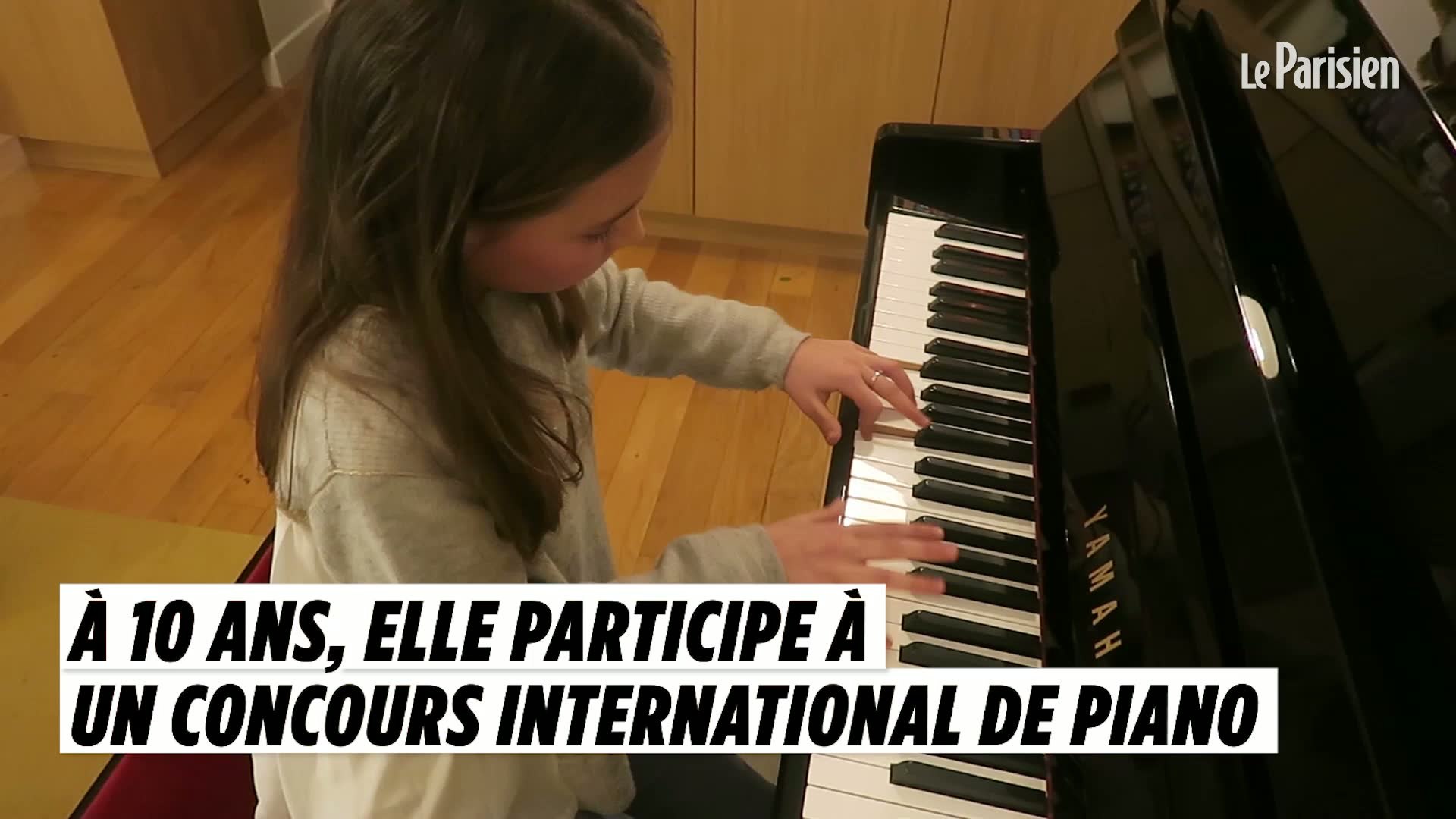 A 10 ans, elle est la plus jeune participante d'un concours international  de piano - Vidéo Dailymotion