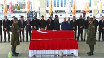 Pilot Yüzbaşı Semih Özcan, Ankara' da Son Yolculuğuna Uğurlandı