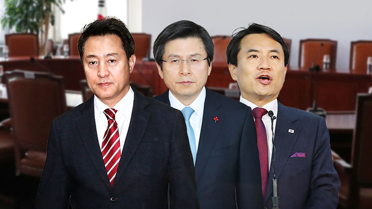 '양강 구도' 황교안·오세훈, 본격 레이스...김진태 완주할까? / YTN