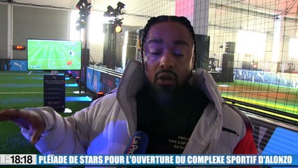 Pléiade de stars pour l'ouverture du complexe sportif d'Alonzo