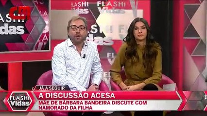 FLASH! Vidas: Mãe de Bárbara Bandeira discute com namorado da filha