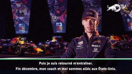 Red Bull - Gasly : "Préparer la saison de la meilleure façon"