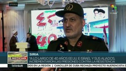 Siria: realizan acto por el 40 aniversario de la Revolución Islámica