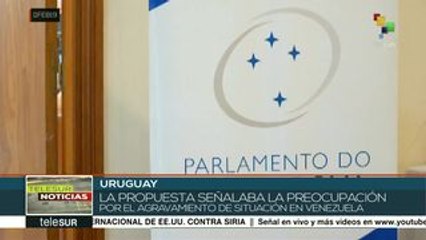 Derecha impide que Parlasur emita resolución por el diálogo en Vzla.