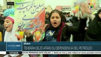 Iraníes celebran 40 años de la victoria de la Revolución Islámica