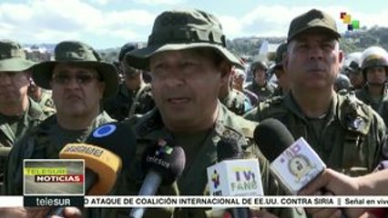 Venezuela: FFAA se suman a la recolección de firmas por la paz
