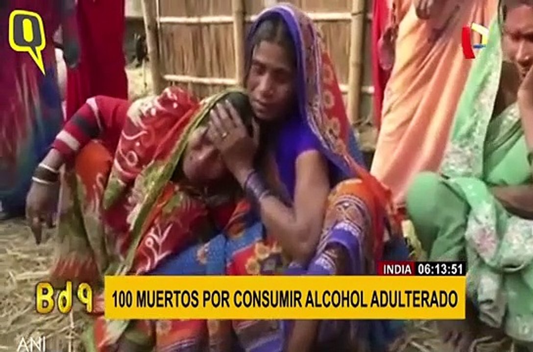 India: más de 100 muertos por consumo de alcohol adulterado