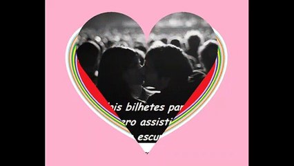 Eu consegui bilhetes para o cinema, me beije no escuro [Frases e Poemas]