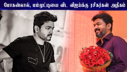 மோகன்லால், மம்முட்டியை விட விஜய்க்கு ரசிகர்கள் அதிகம் - எம்.எல்.ஏ பேச்சால் பரபரப்பு