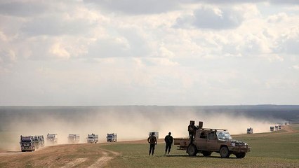 شاهد: لحظة انفجار سيارة مفخخة بالقرب من معبر حدودي بين سوريا وتركيا