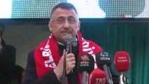 Cumhurbaşkanı Yardımcısı Oktay, “Milleti, patlıcanla, biberle korkutamazsınız”