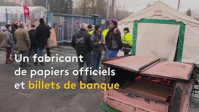 Vrai ou faux : des grévistes ont-ils brûlé du papier de billet de banque pour protester contre Israël ?